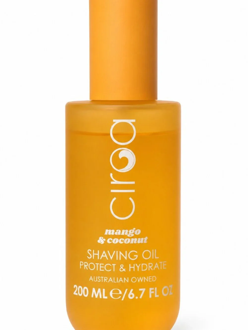 Ciroa Mango & Coconut Shaving Oil – Protect & Hydrate, 6.7 fl oz
